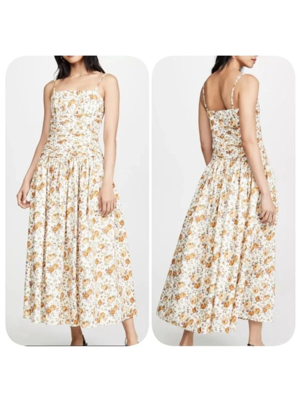 Petersyn Garbo Casual Maxi Dress Valencia Medium New NWT Reg $395